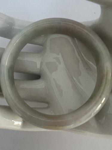 Genuine jade bangle bracelet - jade,