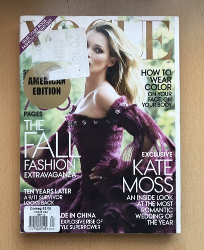 Vogue american kate moss - american,kate, moss,mario