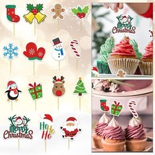 15 Cocktail Sticks Festive