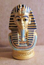 ORNAMENT TUTANKHAMUN MASK BUST RESIN MODEL EGYPTIAN PHARAOH ROYAL FAMILY