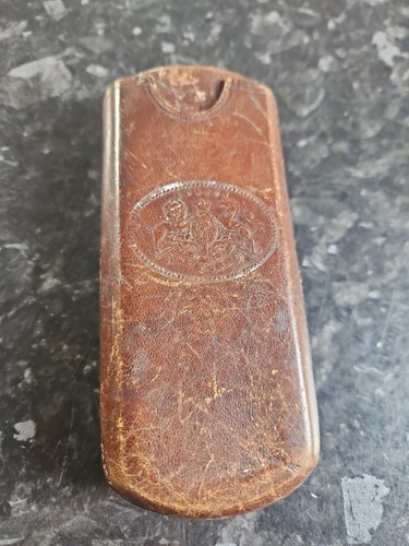 Vintage leather brown - leather, 'london