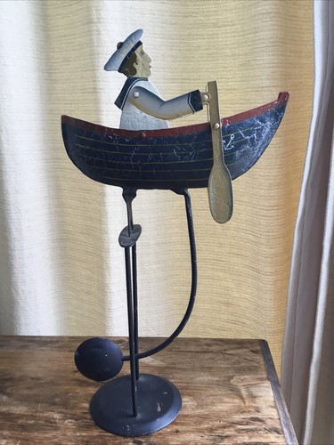 Vintage sailor sailing - sailing, rowboat