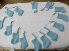 Nursery Knitted Baby Bunting bootees