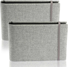 2 Pack Photo Albums 6X4, Slip