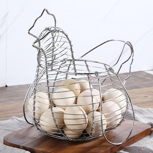 Chicken shaped egg basket - shaped,