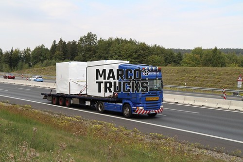 Truck photo scania flatbed - truck,