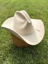 John B Stetson Cowboy Hat Silver Belly Rancher 7 1/4