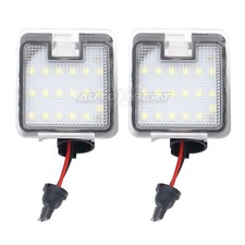 2x Side Under Mirror Puddle Light For Ford Kuga Focus Mondeo C-Max 03-10 Escape,