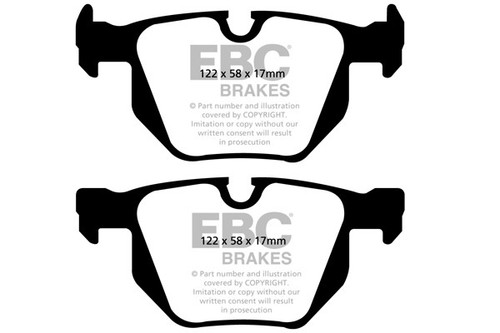Ebc yellowstuff rear brake - ebc,