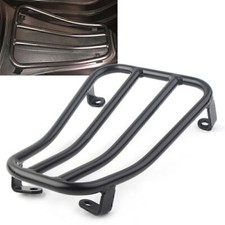 CNC Black Foot Pedal Rear Luggage Rack Bracket Holder For VESPA GTS300 2017-2023