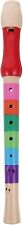 Recorder Instrument Wooden 8 Hole Descant Recorder Music Playing (Random Color)