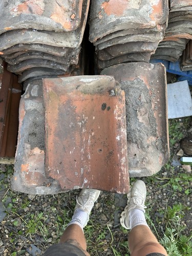 Handmade clay pan roof tiles - handmade,