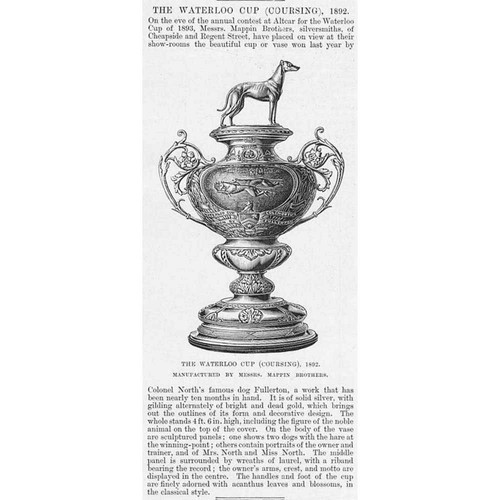 The waterloo cup for coursing - the,