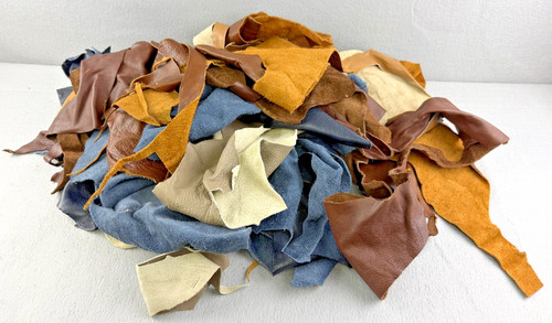 Leather scraps pounds - scraps,