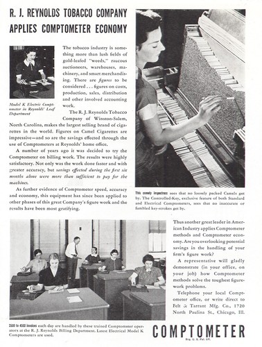 1938 comptometer j - comptometer:, reynolds
