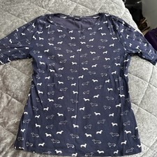 Dachshund Sausage Dog Top Size 14