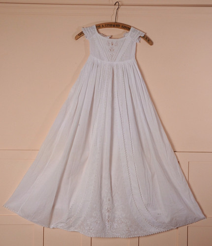 Antique christening gown - antique,