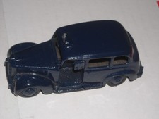 Vintage Dinky 40h Austin Taxi Repainted Dark Blue 1952 Driver