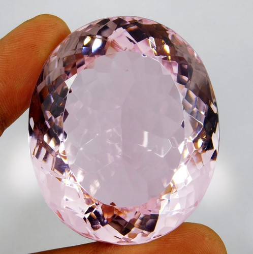 386 huge pink - ct, oval