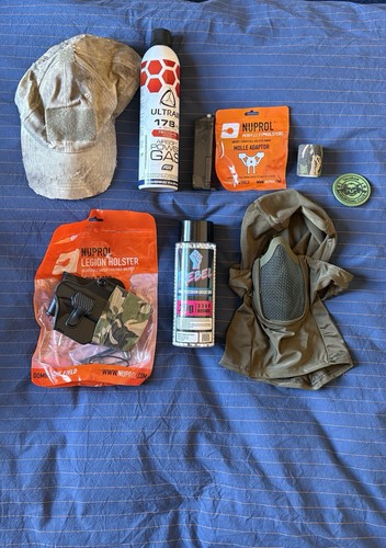 Old airsoft gear - old,
