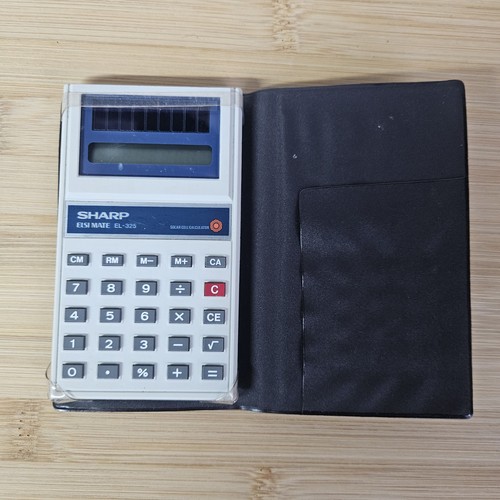 Vintage sharp elsi mate 325 - mate, el-325