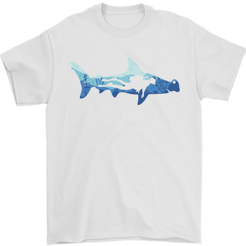 Hammerhead shark scuba - hammerhead, diver
