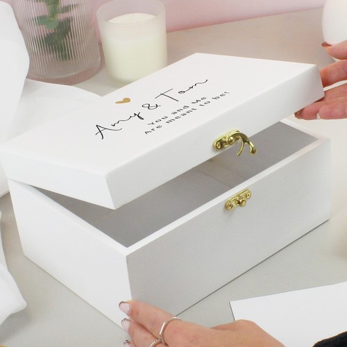 Personalised gold heart - gold,