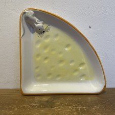 Cheese Plate Mouse Pottery Italy 