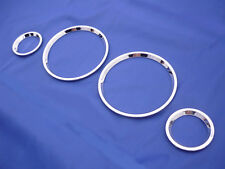 Chrome speedo clock dial gauge