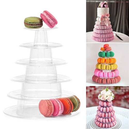 6tier round cupcake cake stand - cupcake,
