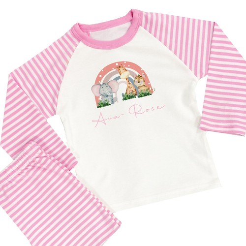 Personalised girls pyjamas - girls,