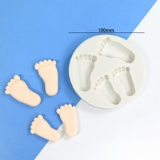 Baby feet silicone icing mould - feet,