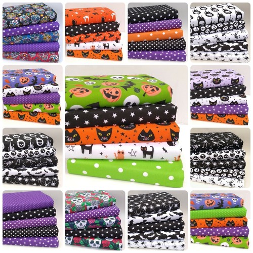 Halloween fabric bundles - fabric, fat
