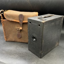 Box Camera 1929 Houghton Butcher JB Ensign Distressed Carry Case Prop Display