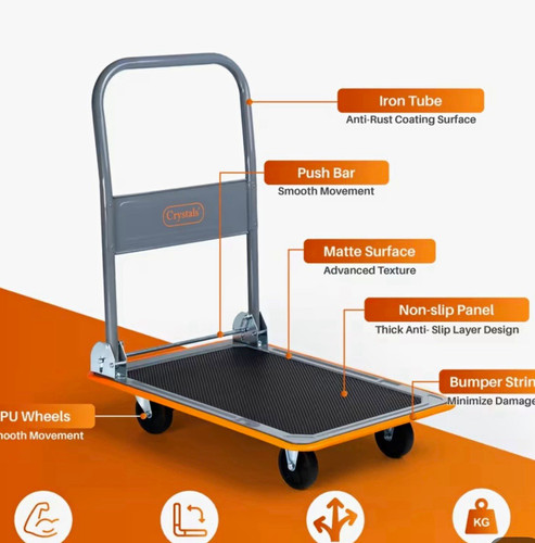 Crystals foldable platform - crystals,