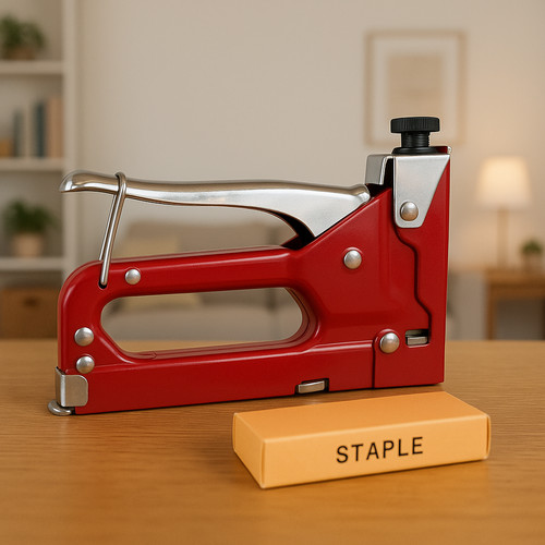 Staple gun red 18in - staple,