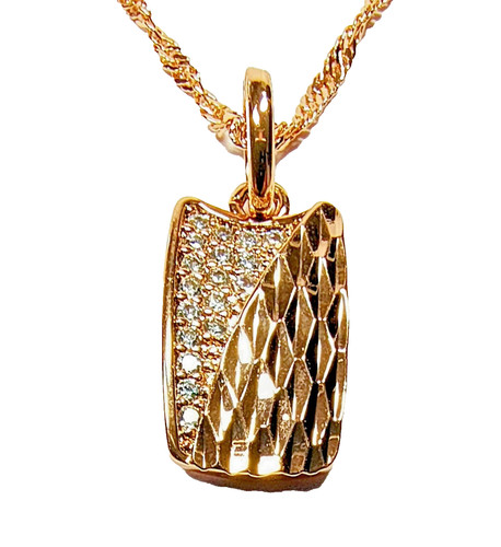 14k gold filled dog collar - gold,