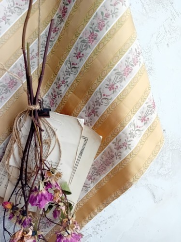 Vintage gold regency - vintage, stripe