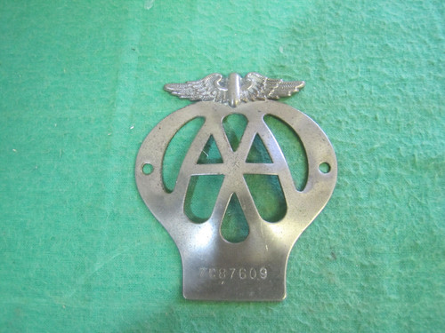 Car badge - aa,