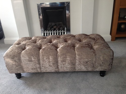 Crush velvet chesterfield - crush,