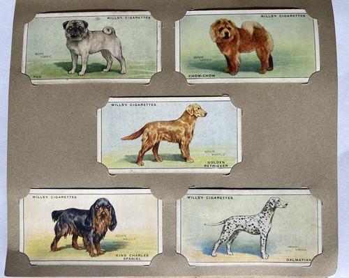 Wills cigarette card album - wills,