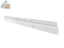 Heavy Duty Picture & Mirror Hanger Z Bar/French Cleat - Floating Hanging System