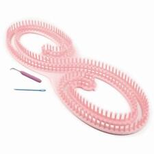 Portable Serenity Knitting Loom - Includes Soft Grip Pick & Yarn Needle