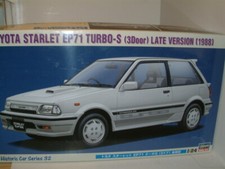 1/24 TOYOTA STARLET EP71 TURBO