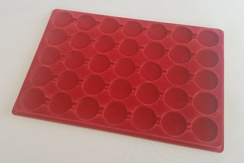 Coin tray with clear - tray,