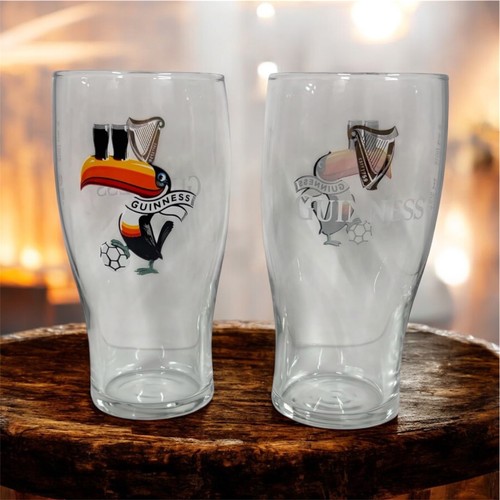 Guinness toucan pint glass - toucan,