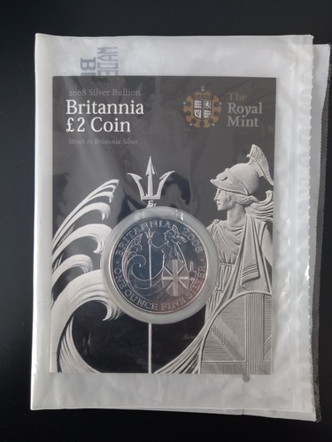 2008 silver bullion britannia - 2008,