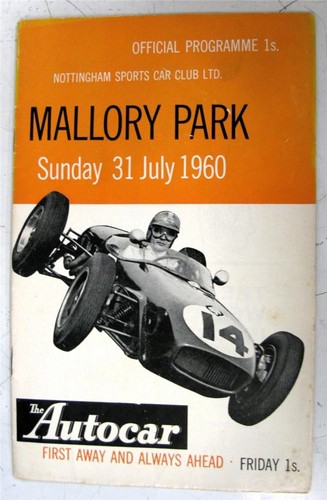 Mallory park official - park, car