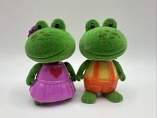 Li'l Woodzeez Bobbleez Head Frogs Bobblehead  x 2 Toys