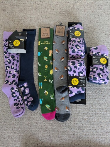 Job lot boot - boot/welly, socks